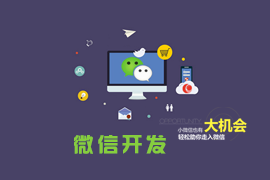 微信公众号，小程序开发